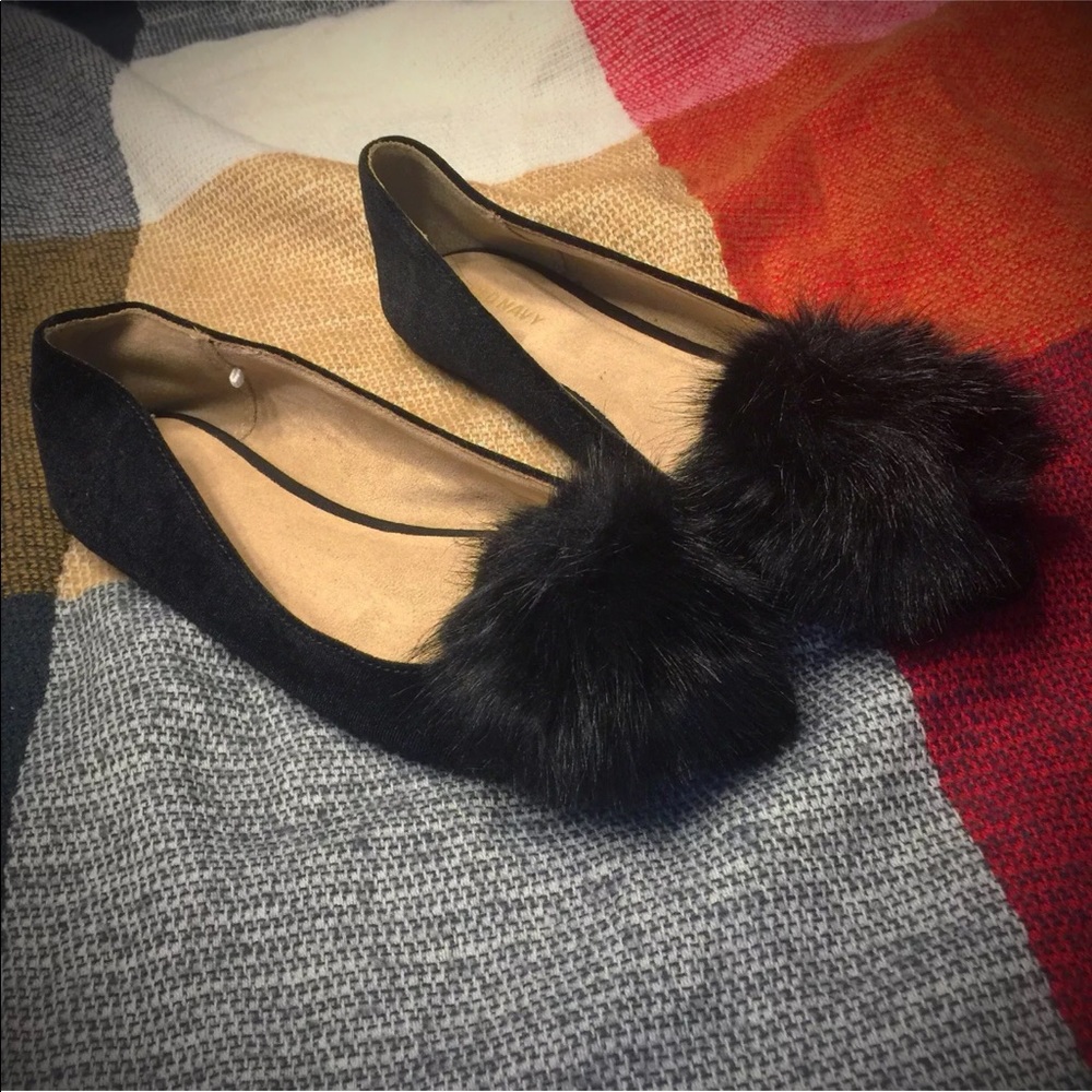 Old Navy Pom Pom flats